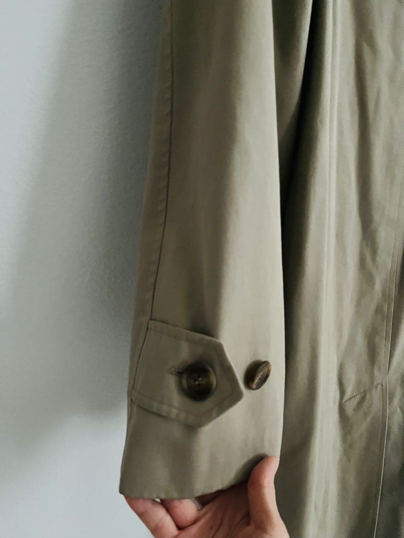 aquascutum アクアスキュータム ベージュ トレンチコート チェック裏地