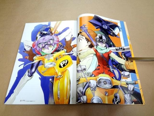 ★ GROUNDWORK OF FLCL フリクリ原画集 ★