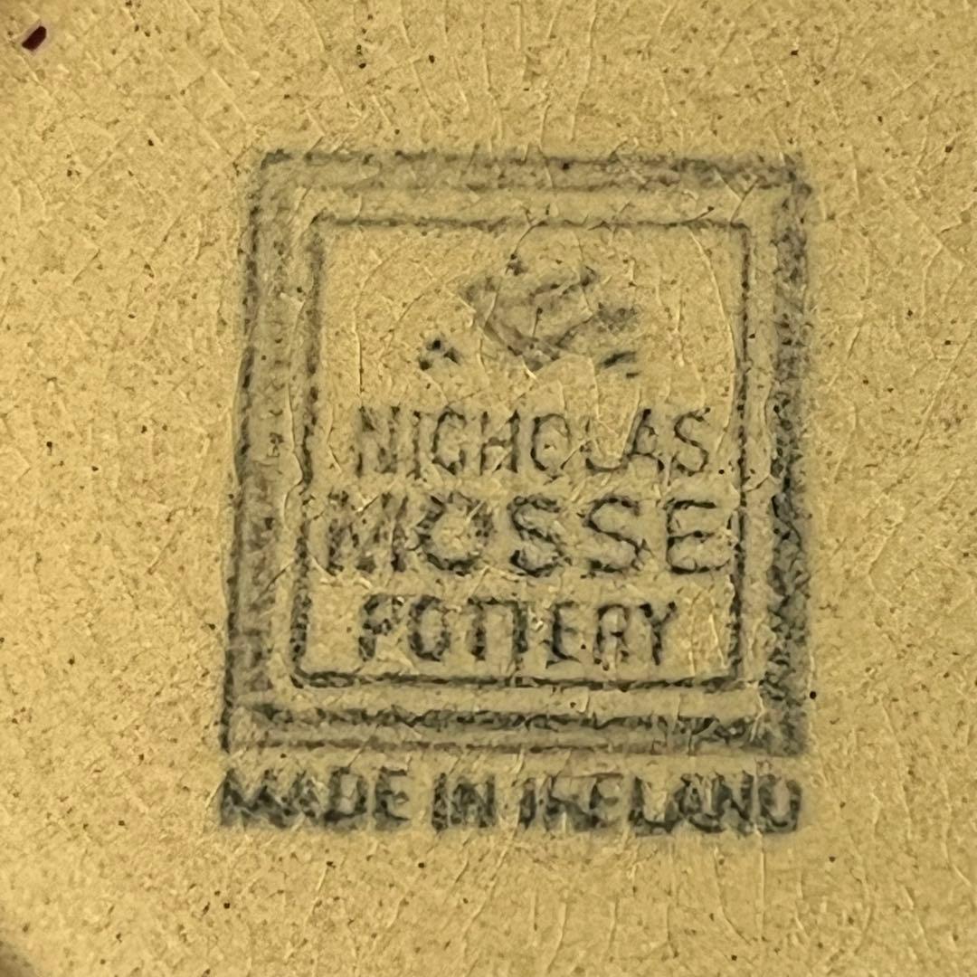 アイルランド　ニコラスモス　チューリップ柄　手書き　ボウル２客ペア　未使用