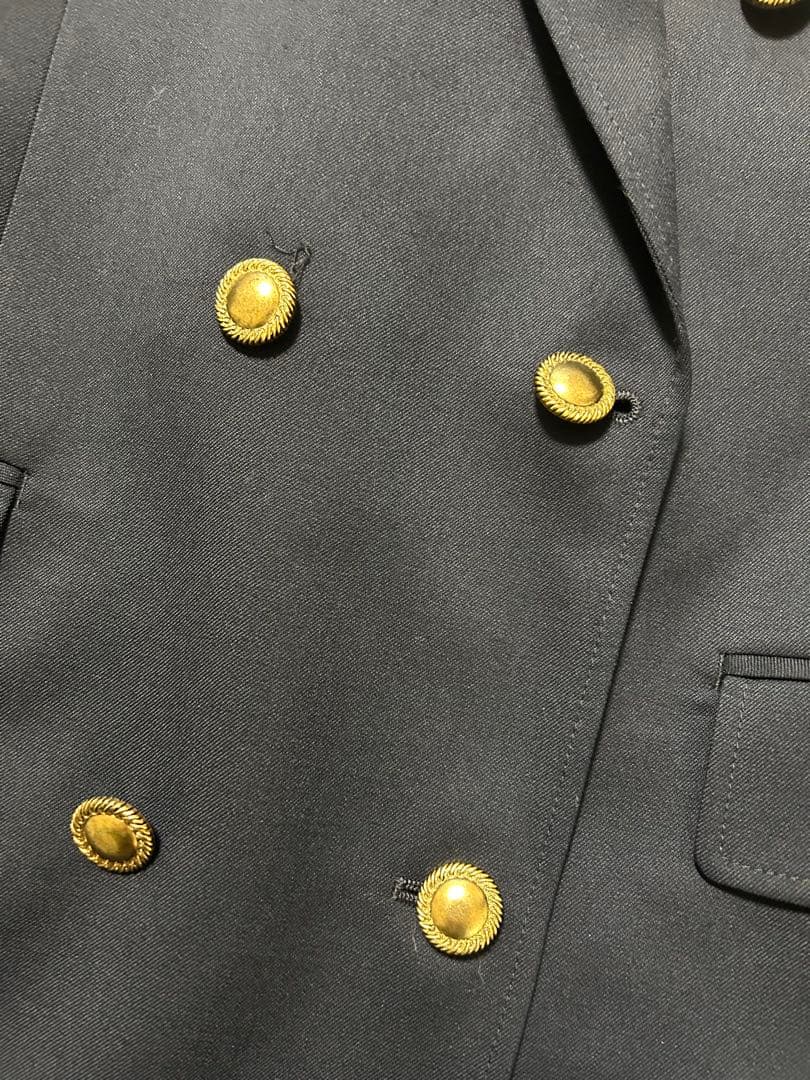 【美品】NOLLEY'S⭐︎ノーリーズ 紺ブレジャケット 金ボタン ダブルブレスト