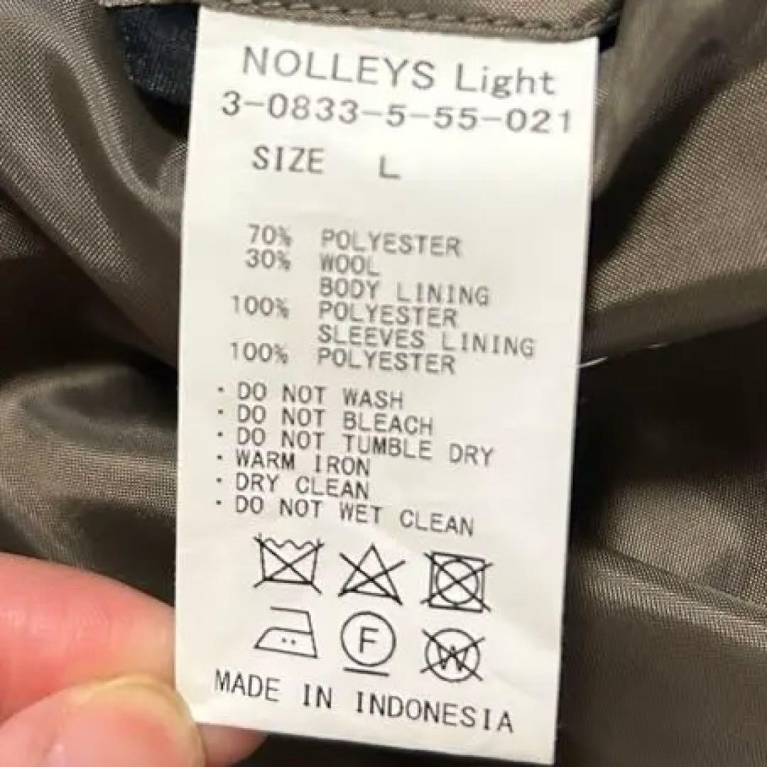 【美品】NOLLEY'S⭐︎ノーリーズ 紺ブレジャケット 金ボタン ダブルブレスト