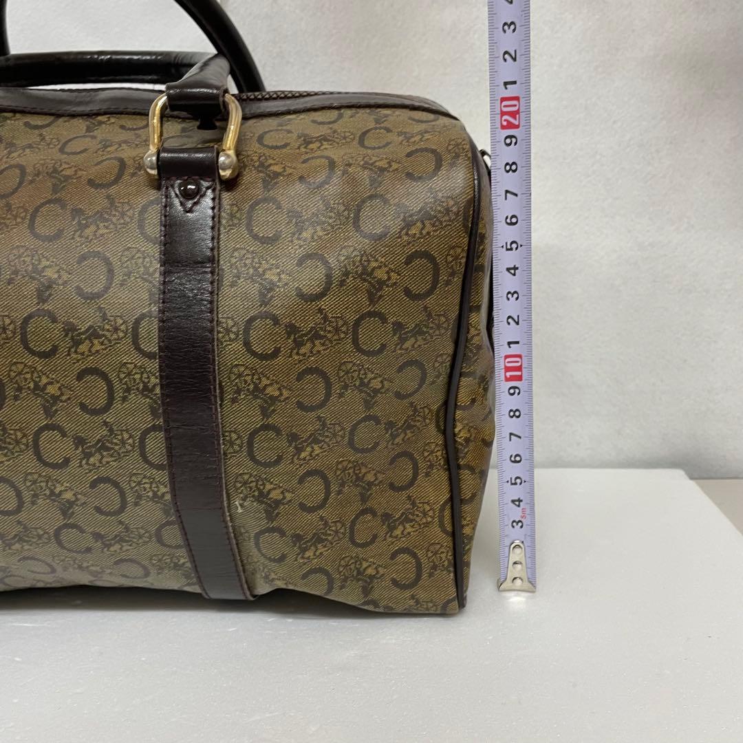 CELINE セリーヌ オールド ハンドバッグ ミニボストン マカダム 馬車
