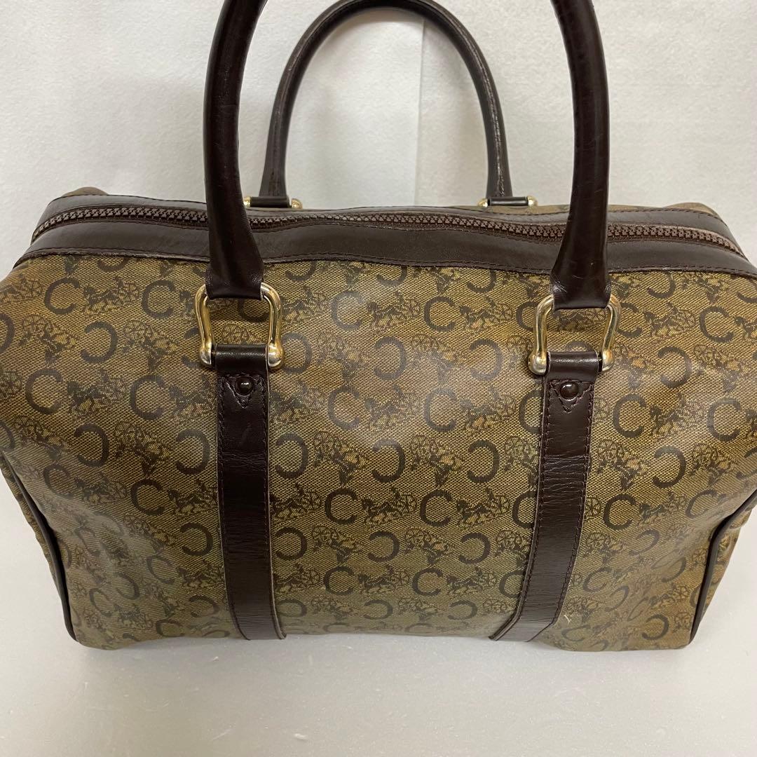 CELINE セリーヌ オールド ハンドバッグ ミニボストン マカダム 馬車