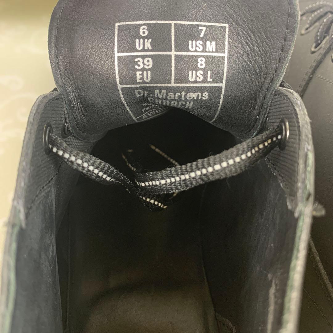 【極美品】Dr.Martens CHURCH チャーチ マット加工 ブーツ