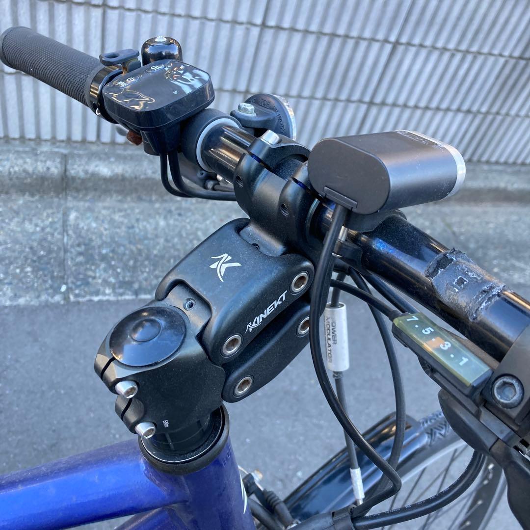 b*e様 BRIDGESTONE 電動アシスト自転車 青