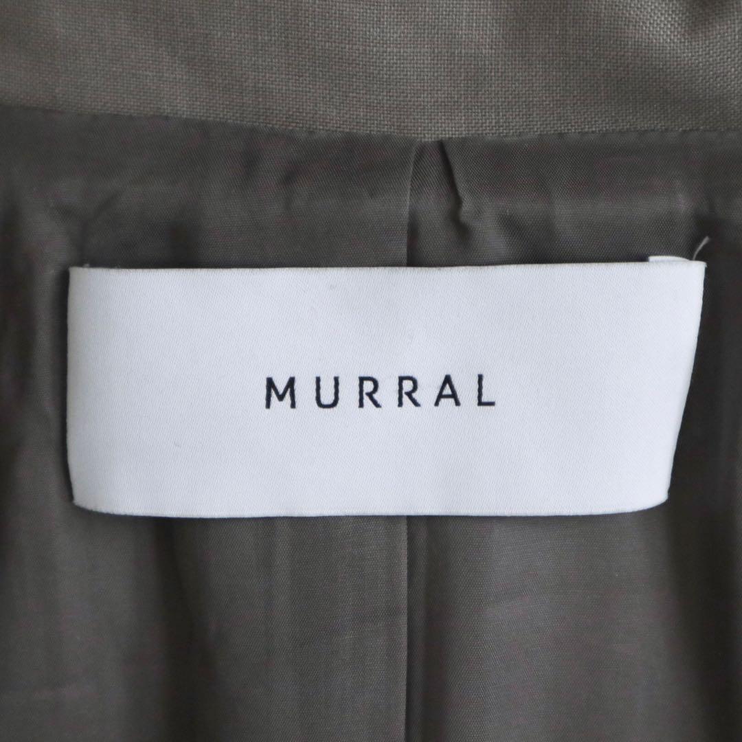 現行・新品タグ★MURRAL Peephole jacket グレー M 春夏