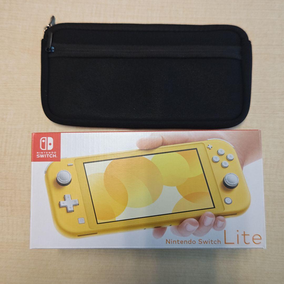 Nintendo Switch Lite イエロー 美品 2025年 付属品完備