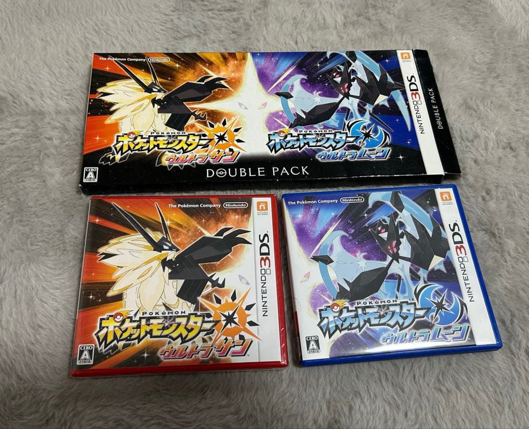 ポケットモンスター　ウルトラサン　ウルトラムーン　ダブルパック　ポケセン限定特典
