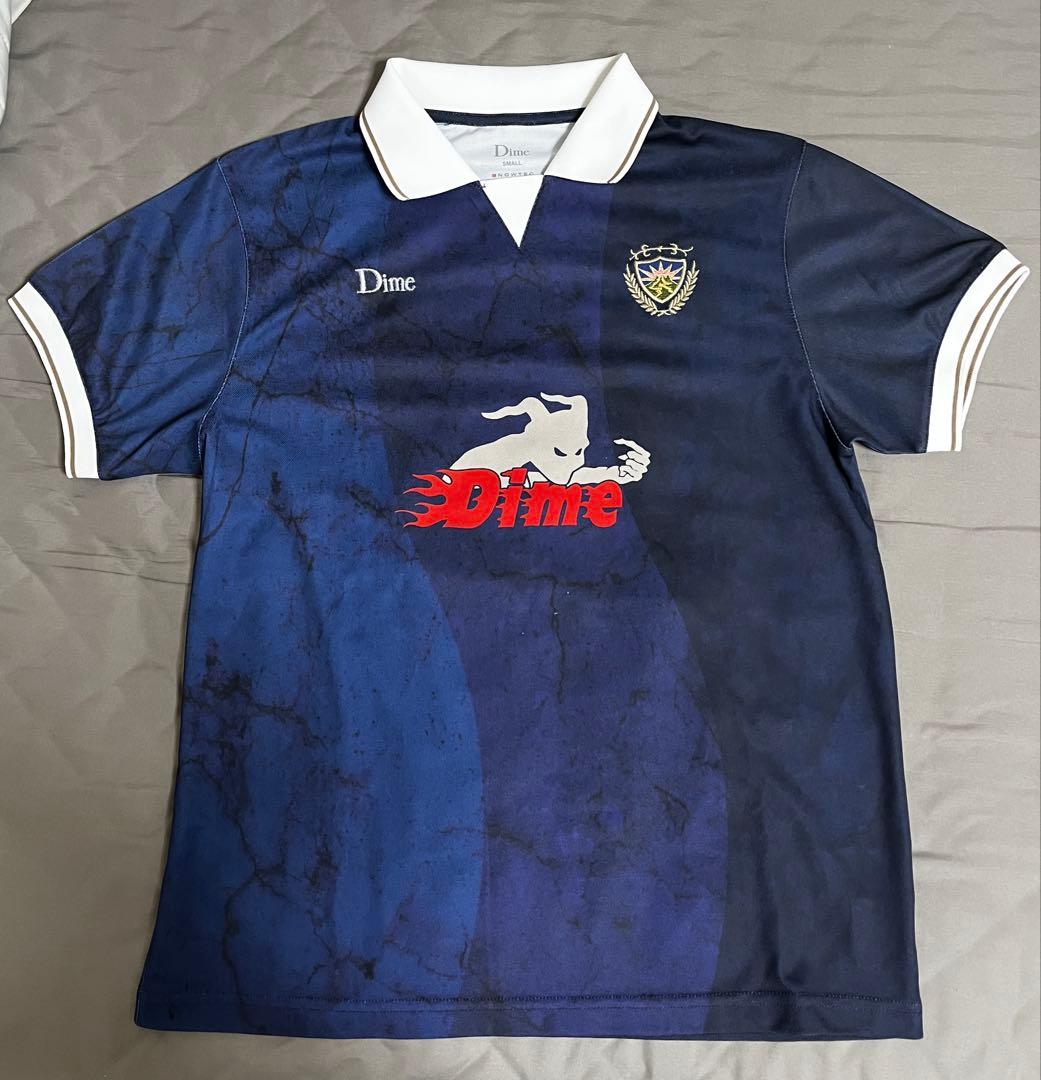 【サイズS】DIME ダイム サッカーシャツ Tシャツ ポロシャツ