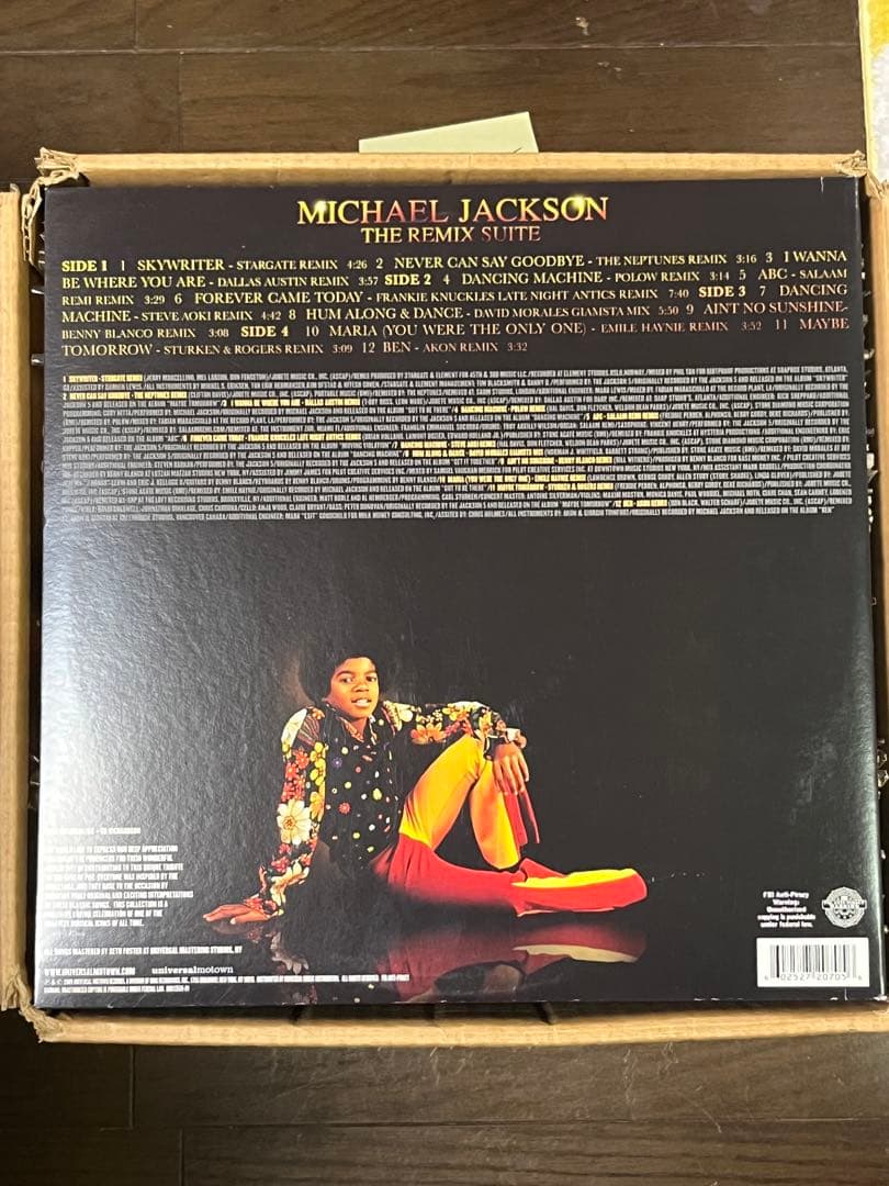 Michael Jackson the REMIX SUITE 2枚組レコード