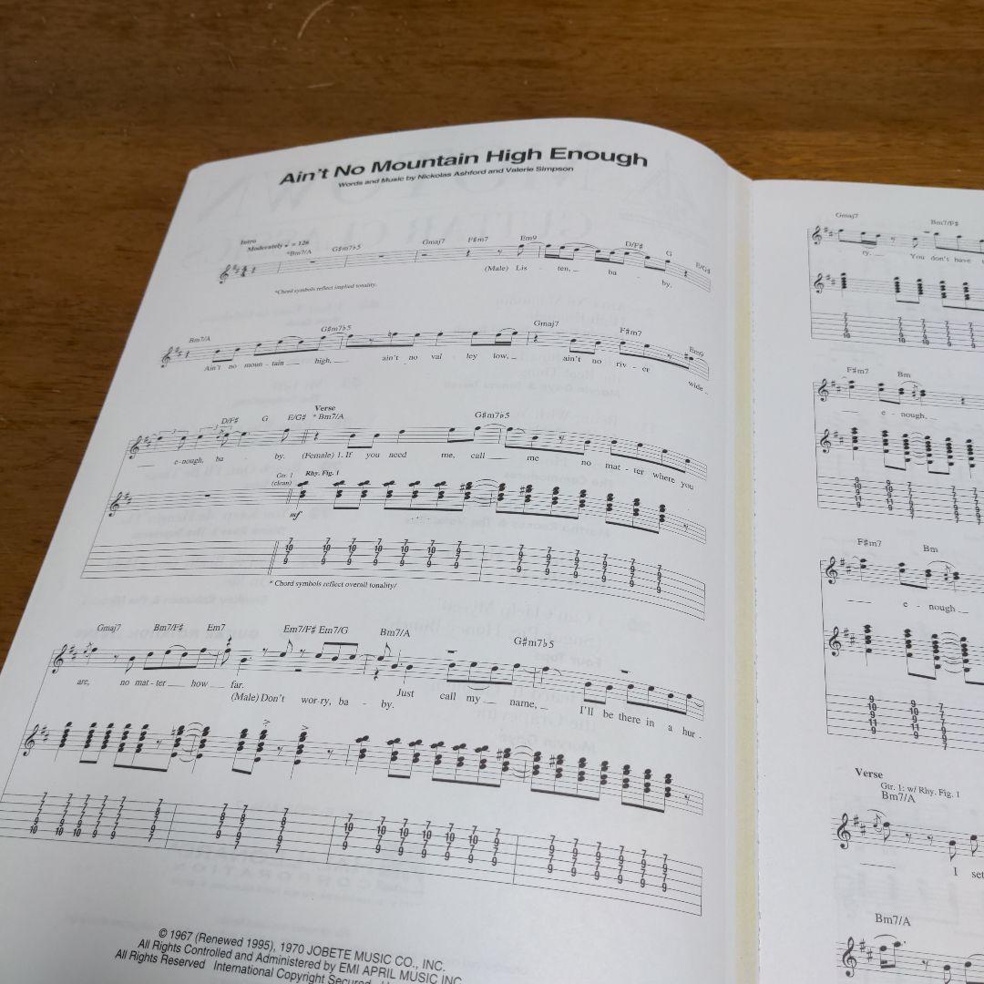 MOTOWN GUITAR CLASSICS ギター楽譜集
