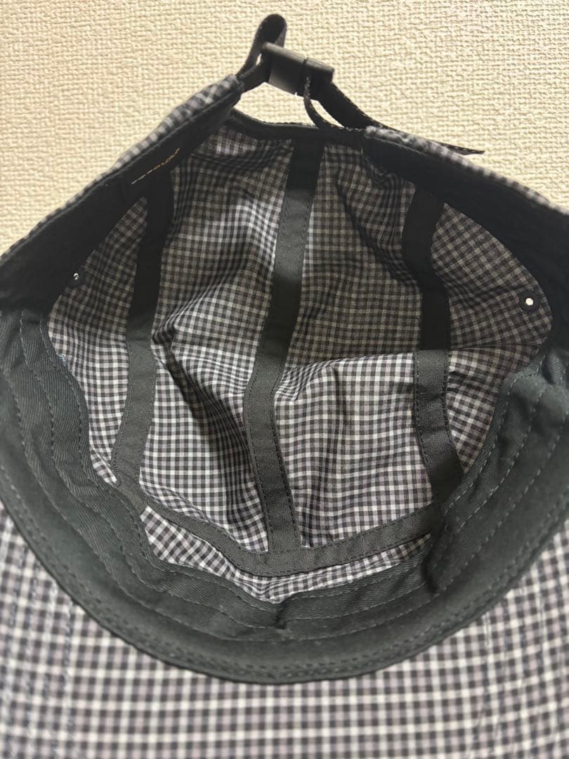 supreme Cordura® Plaid Camp Cap ブラック