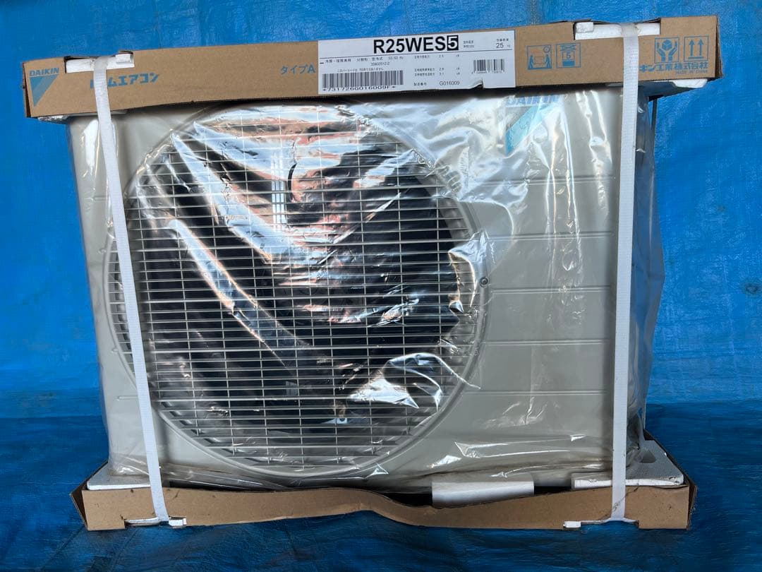 未使用エアコン R25WES