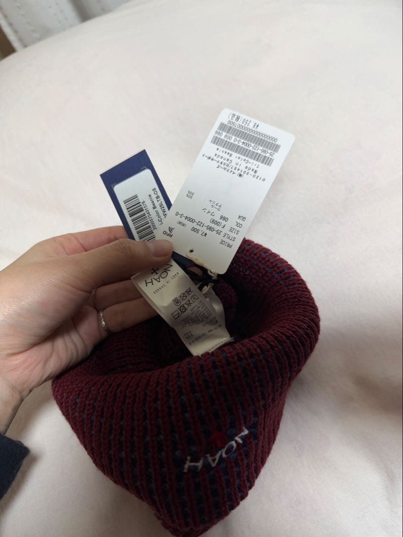 NOAH ビーニー　ニット帽 新品タグ付き　25AW
