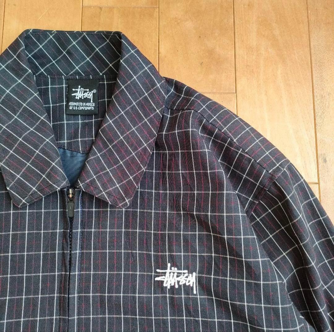 超人気極美品★STUSSY ★メキシコ製 ★スウィングトップ ★短丈 ★チェック