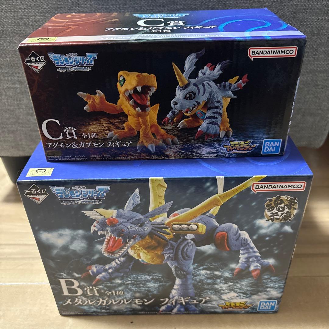 デジモンアドベンチャー　一番くじ　B賞　C賞　セット