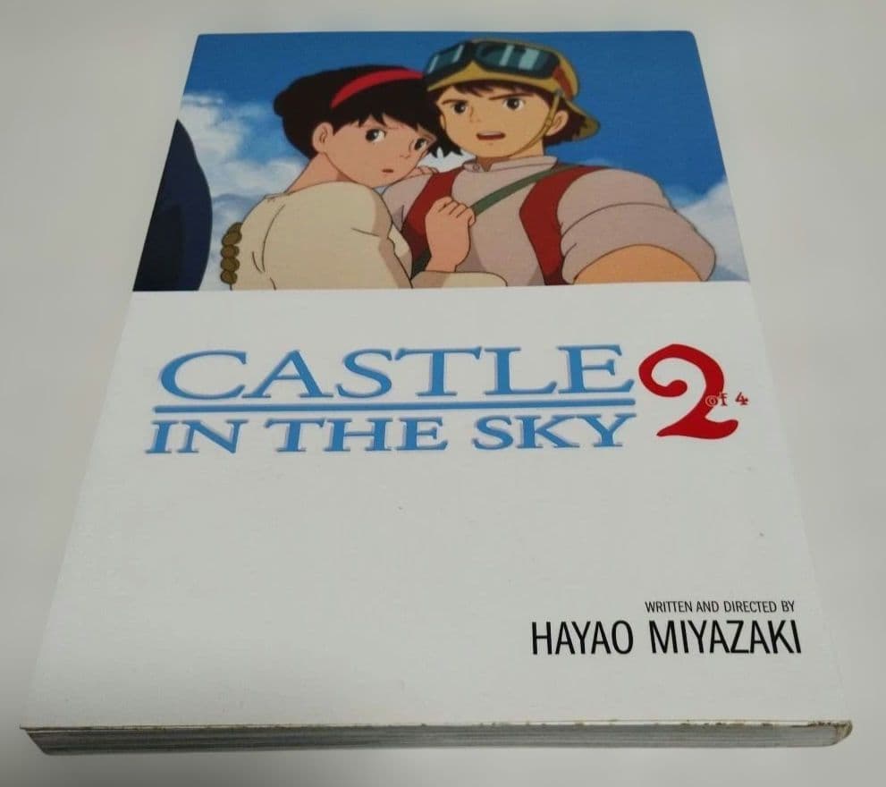 洋書マンガ 宮崎駿 ジブリ映画 フィル厶コミック 英語版シリーズ7冊セット！