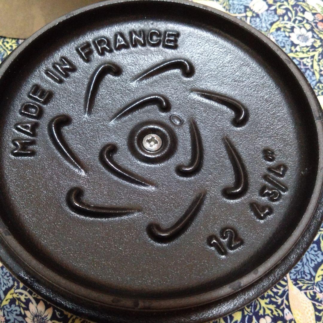 STAUB ココットdeGoHAN-S ココハン12 リネン　ブラスネジ
