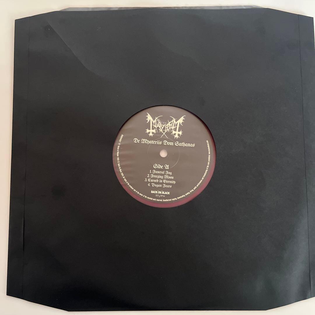 その他 MAYHEM DE MYSTERIIS DOM SATHANAS LP