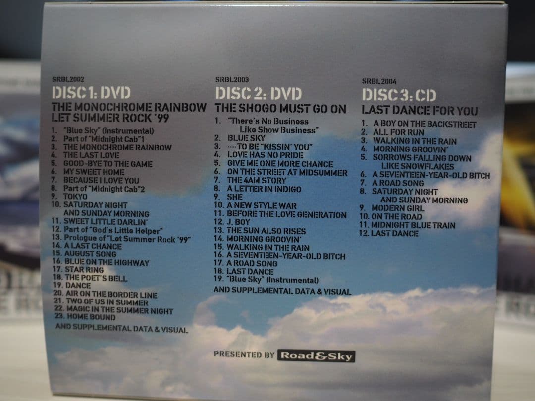 【美品】浜田省吾/ON THE ROAD 2001〈DVD2枚+CD1枚〉