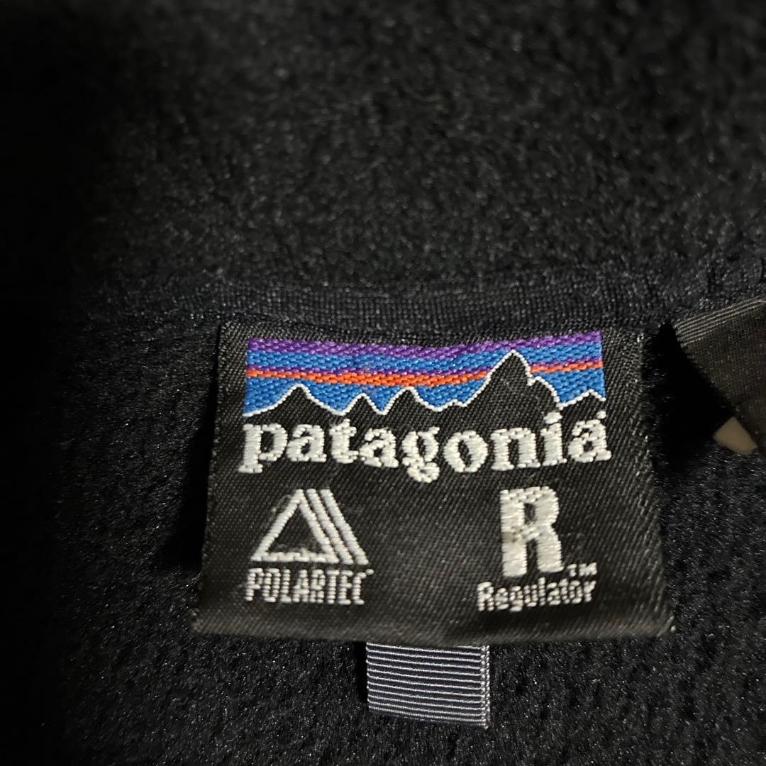 Patagonia フリースベスト黒 2001年製