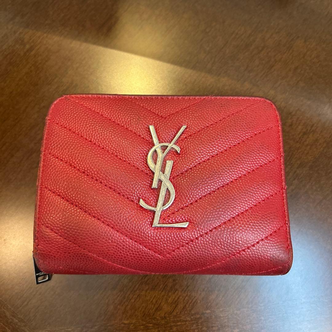 YSL サンローラン　二つ折り財布