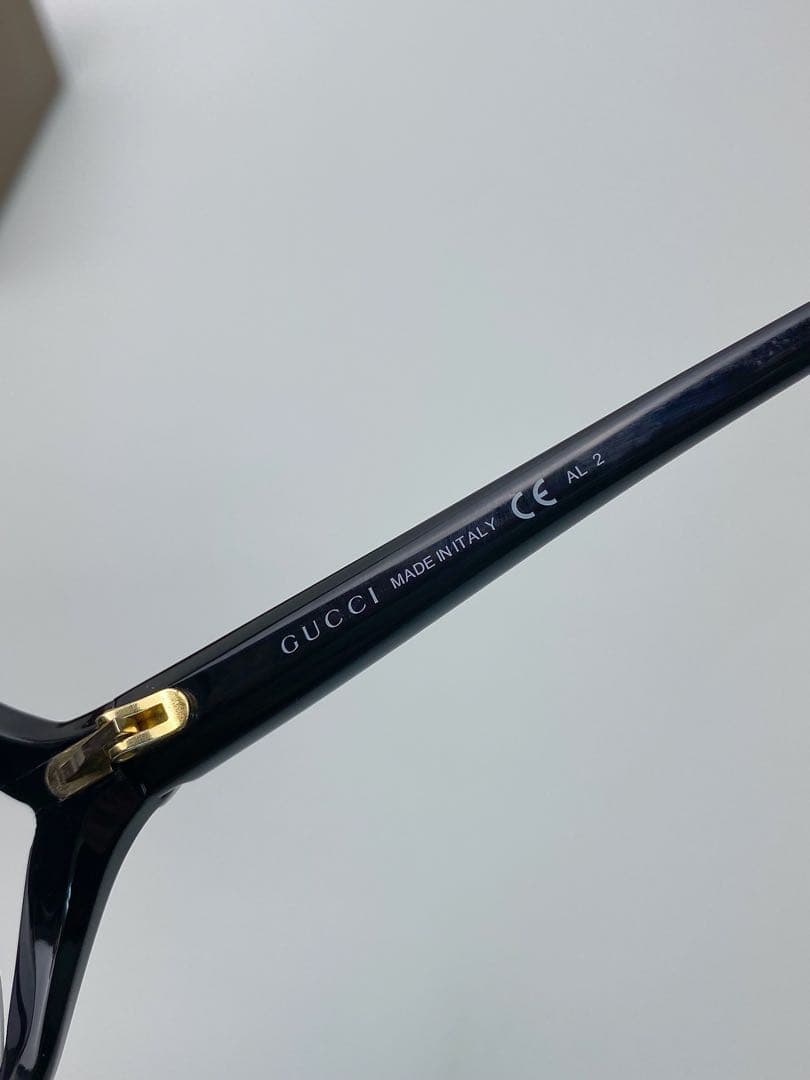 美品 GUCCI グッチ サングラス ラブリーハート ブラック ブルー
