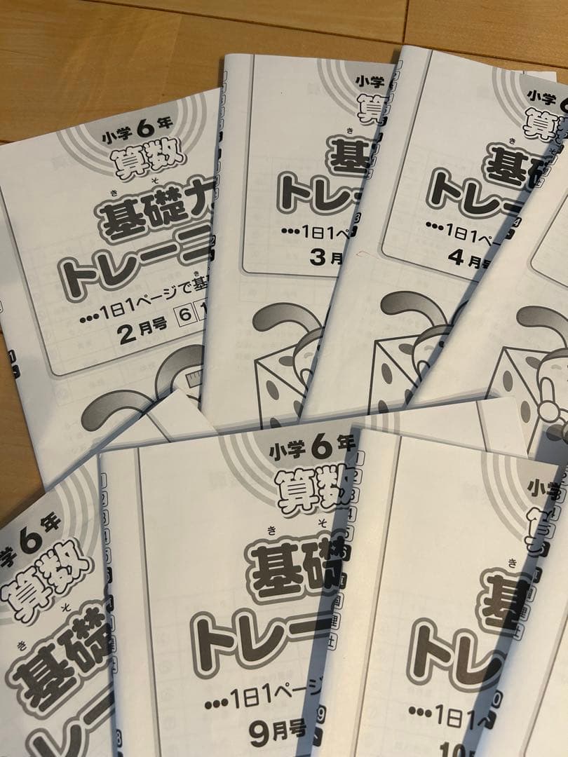 【未記入】2025年度　6年　SAPIX 基礎力トレーニング １２冊