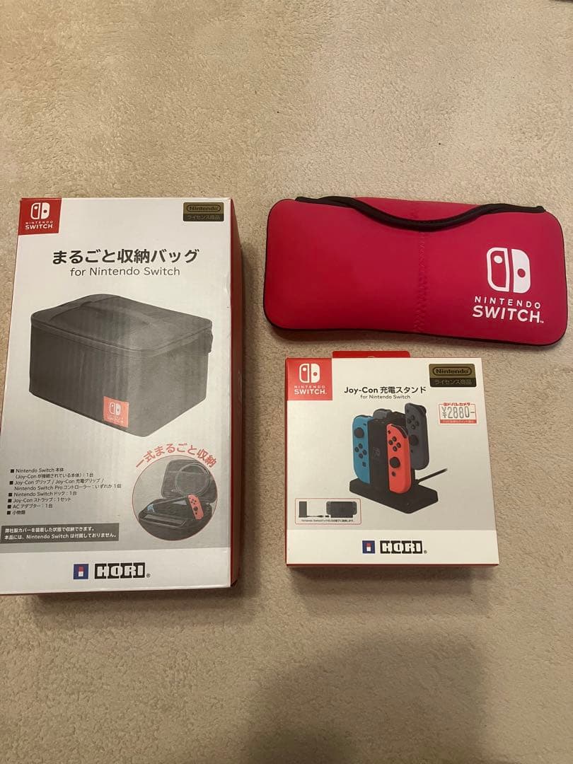 Nintendo Switch 本体 + Joy-Con + カセット＋アクセ