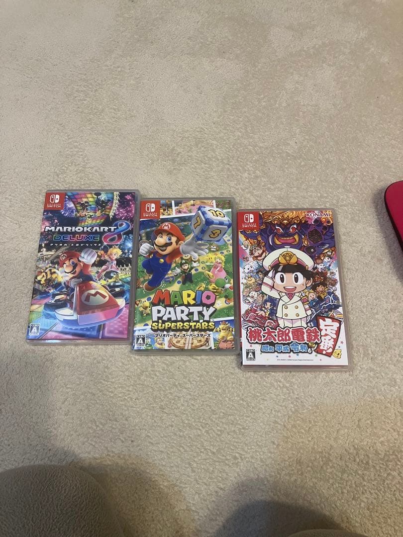 Nintendo Switch 本体 + Joy-Con + カセット＋アクセ