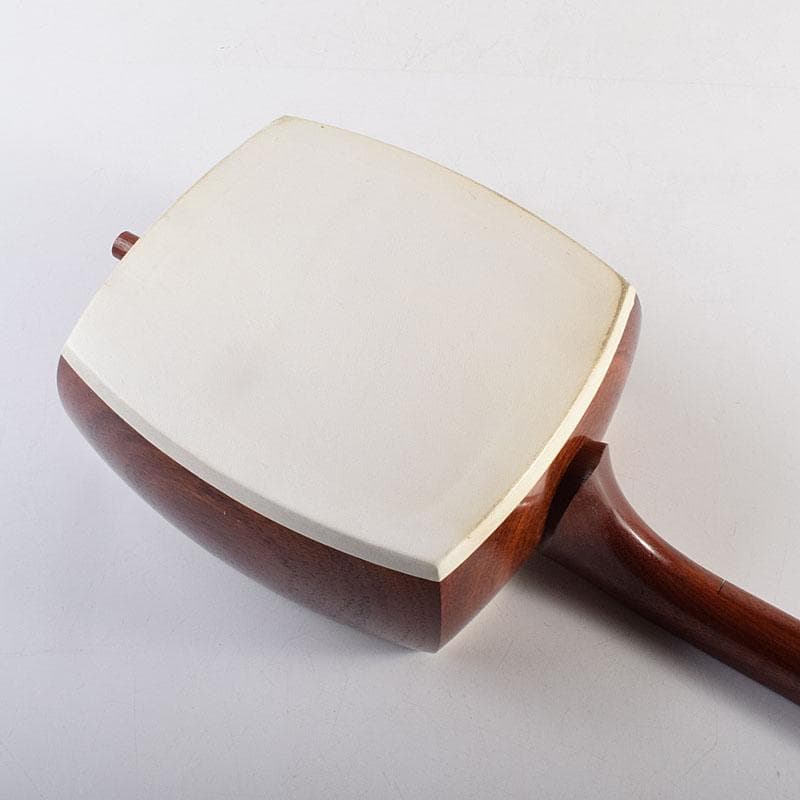 龍華斎 　弦楽器　唐木紫檀棹　三味線　ハードケース付　N　R8824H