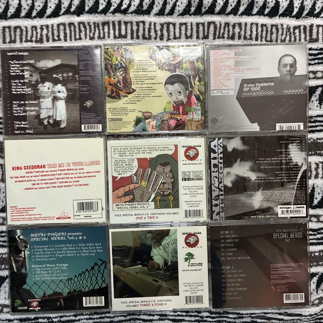 カ*ー様 MF DOOM 関連　CD 9枚セット