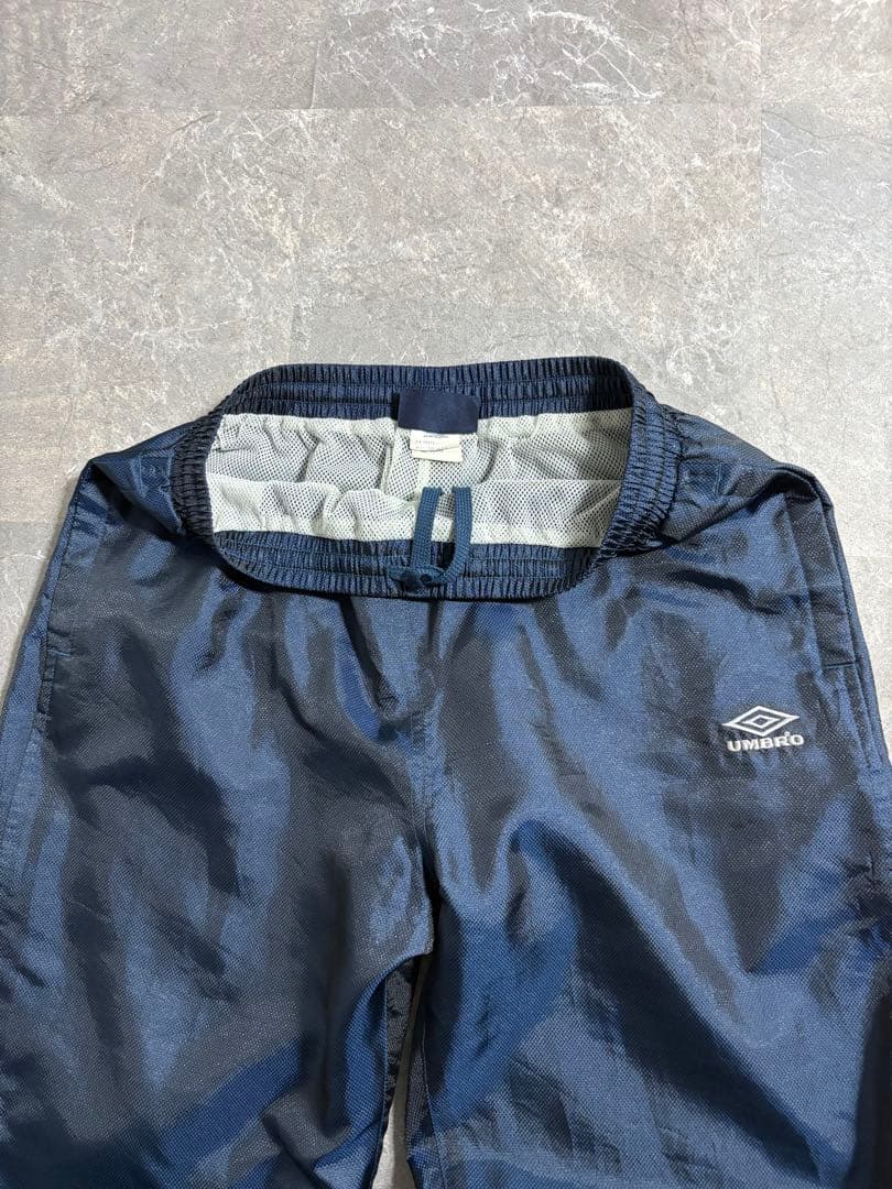 パンツ 00s UMBRO 2way ripstop nylon pants navy