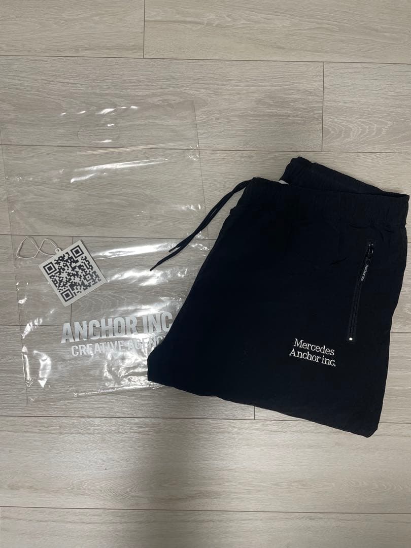 【美品】Mercedes Anchor inc. ナイロントラックパンツ XL