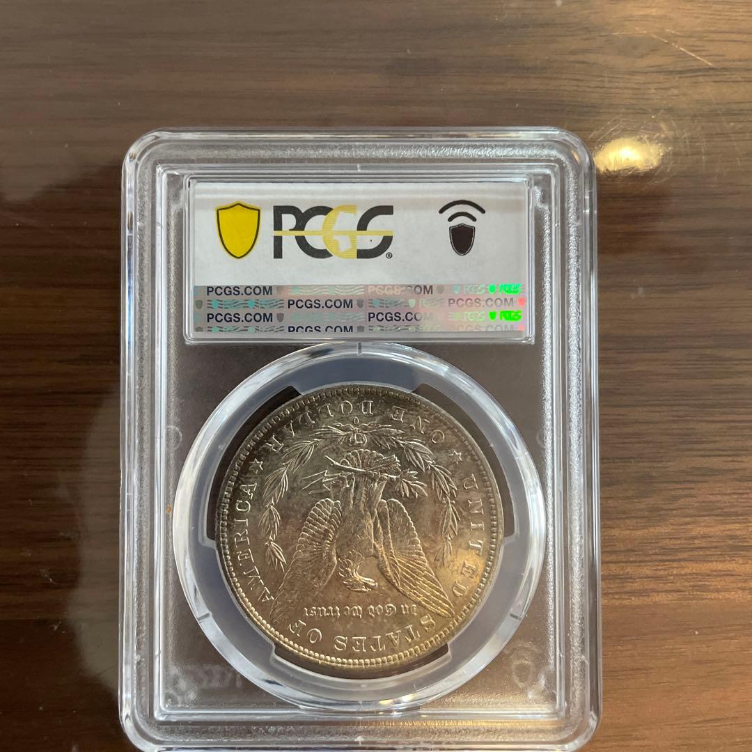 1884-O モルガン・ダラー PCGS MS63