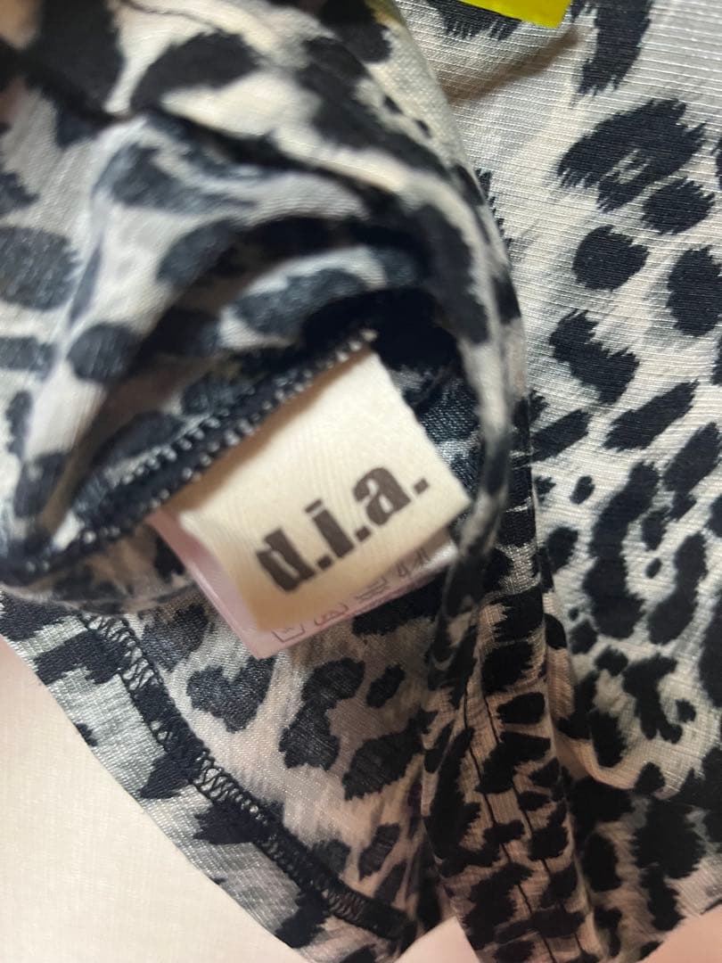 d.i.a. ヒョウ柄 キャミ インナー