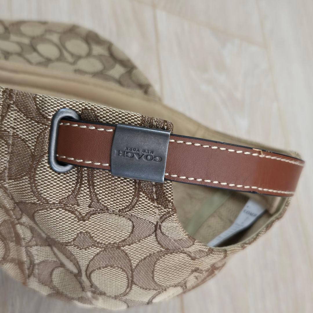 COACH コーチ　キャップ ベージュ