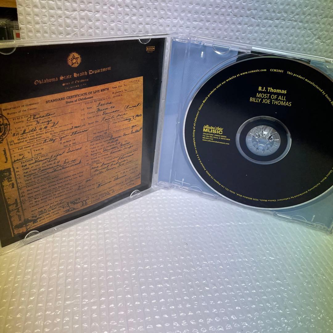 AOR CD BJTHOMAS/most of all、Billy Joe