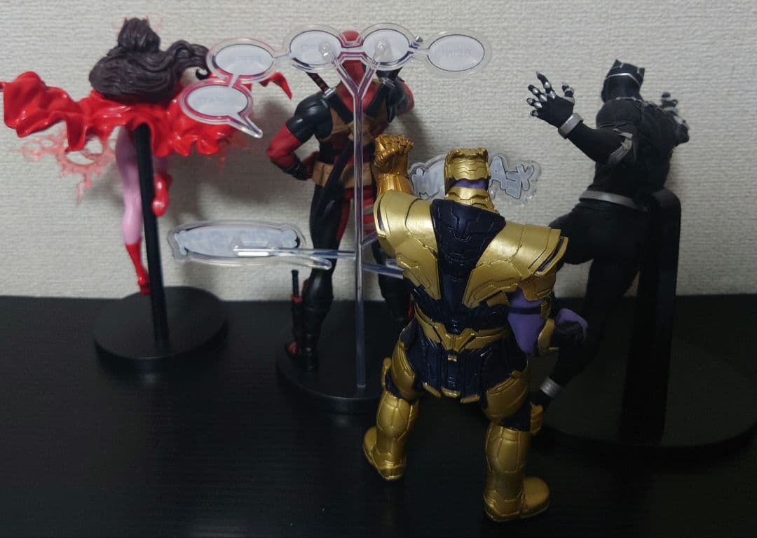 marvel フィギュア まとめ売り 9体 サノス デットプール など