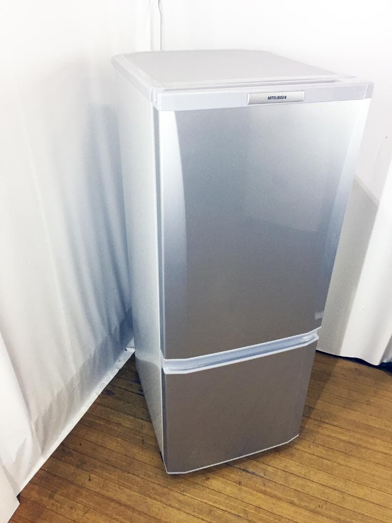 ★美品 中古★三菱 146L 冷蔵庫【MR-P15S-S】
