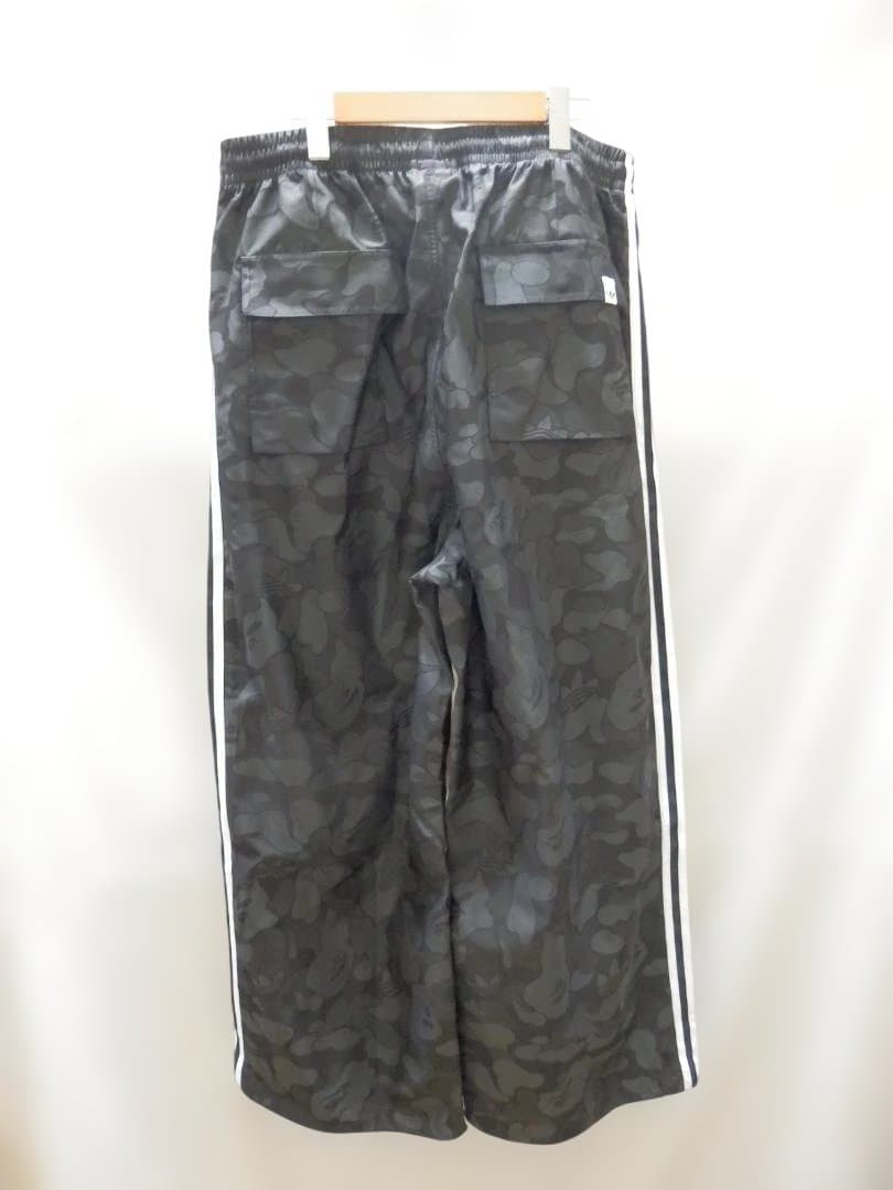 MH517 未使用 BAPE × ADIDAS JACQUARD PANTS