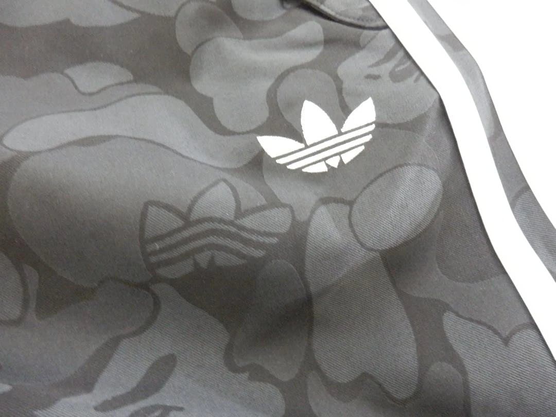 MH517 未使用 BAPE × ADIDAS JACQUARD PANTS
