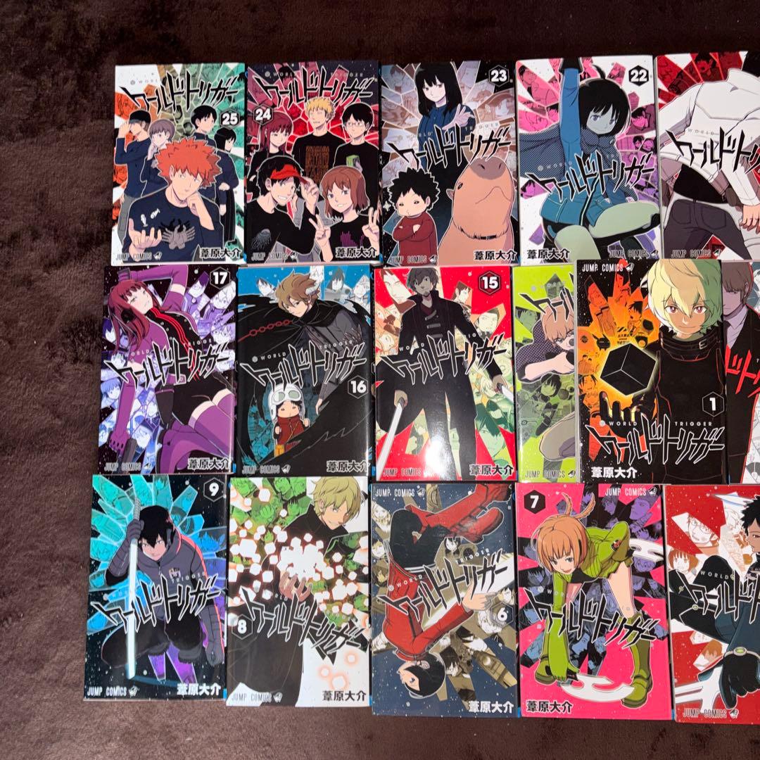 ワールドトリガー 1巻～25巻 セット 美品 状態良好 即購入OK