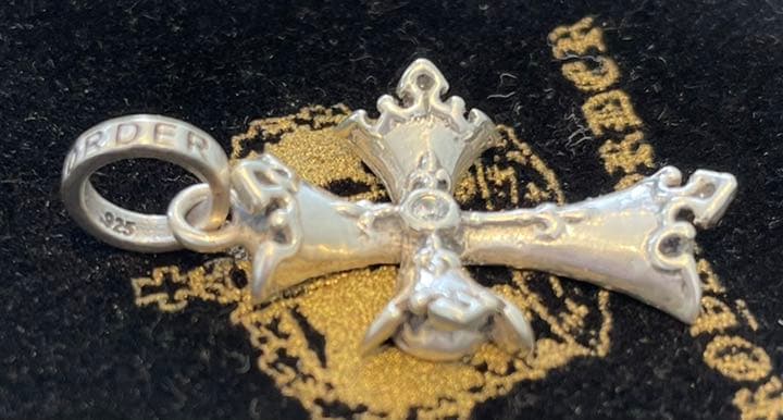 アクセサリー silver vintage cross PD