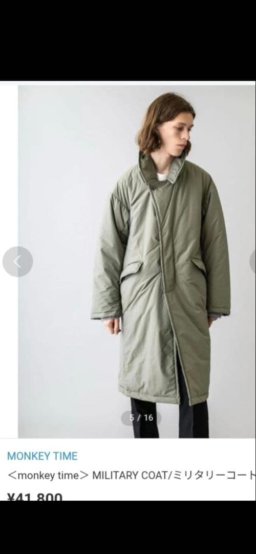 MONKEY TIME MILITARY COAT モッズコート