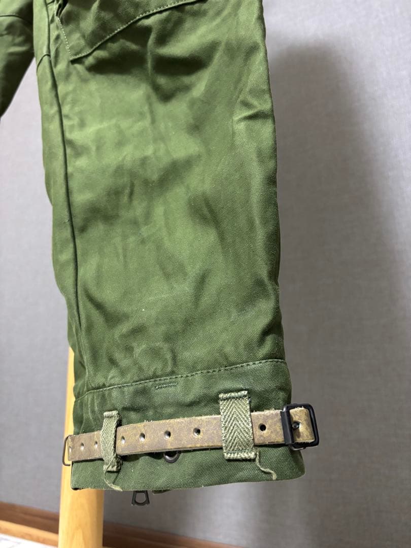 【スウェーデン軍】m69 タンカースパンツ c50 Lサイズ リペア有