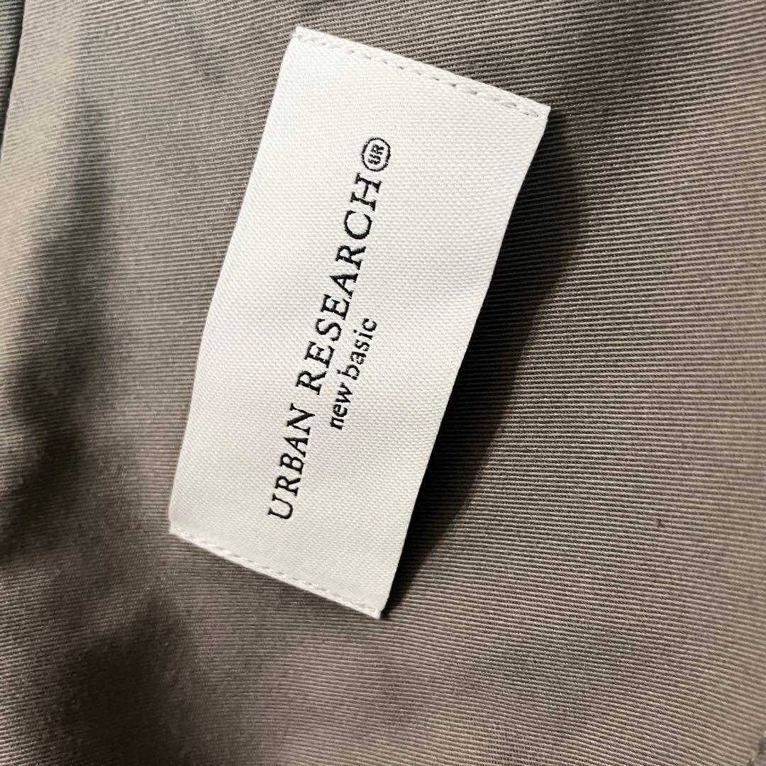 URBANRESEARCH『撥水』new basicミドル丈トレンチテントコート