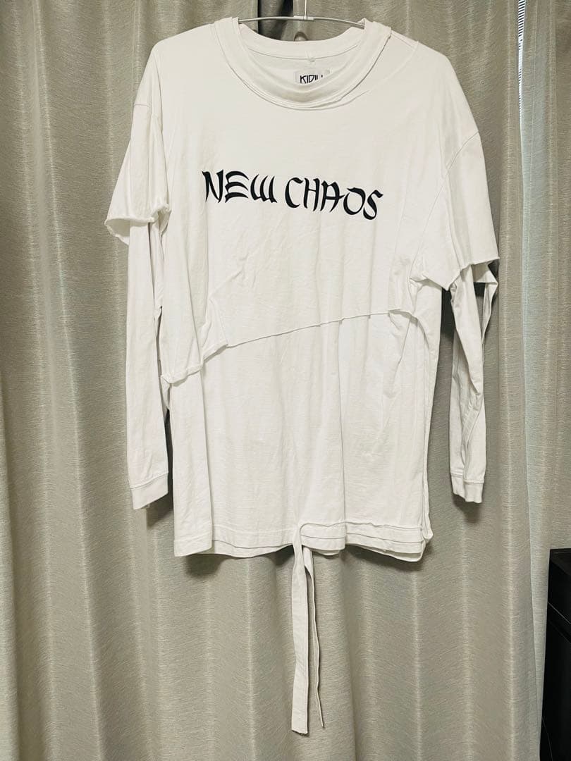 ★〈即完〉KIDILL NEW CHAOS ダブルレイヤーTシャツ★