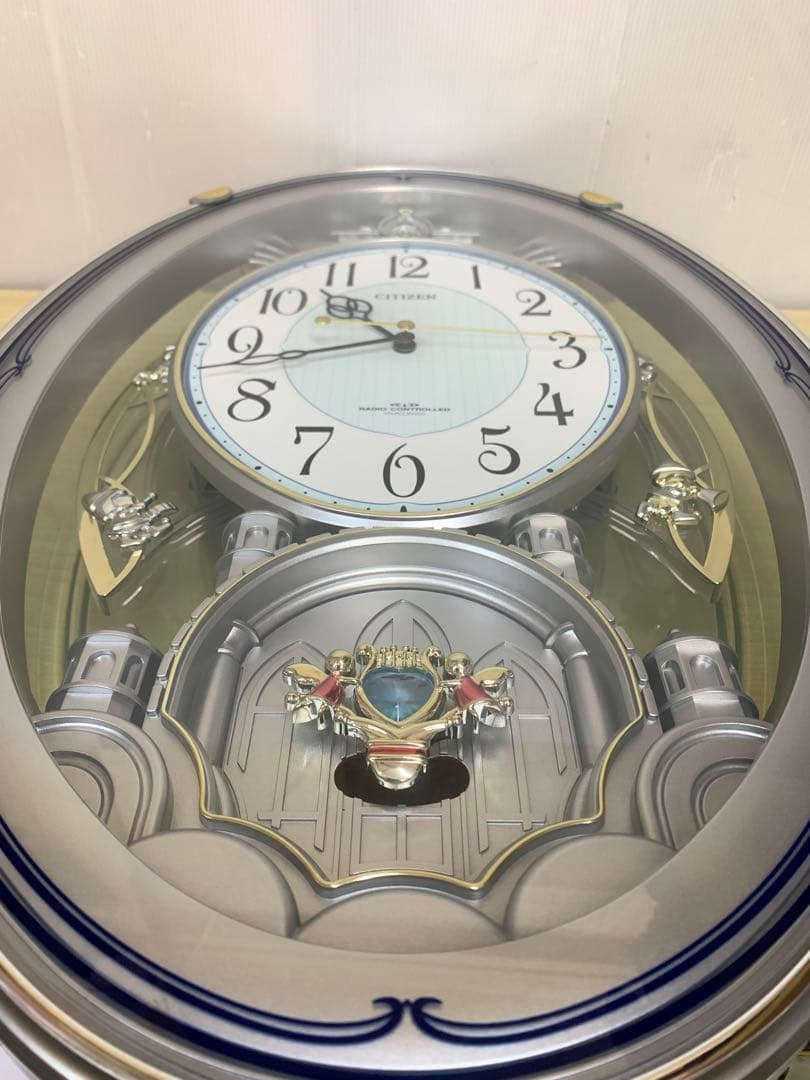 【中古】CITIZEN シチズン RADIO CONTROLLED 壁掛け時計