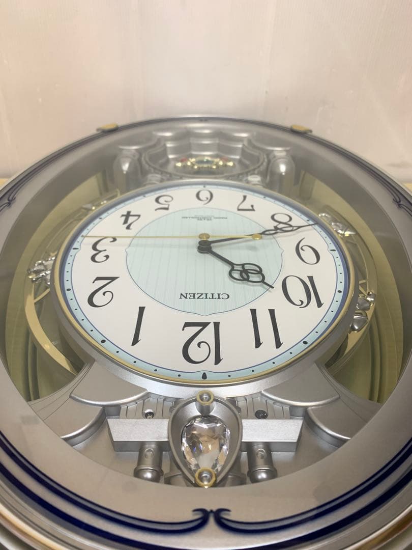【中古】CITIZEN シチズン RADIO CONTROLLED 壁掛け時計
